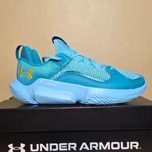 Under Armour Flow Futr X 3 UAA Basketball Shoes Blue 3027265-300 Men's Size 10.5